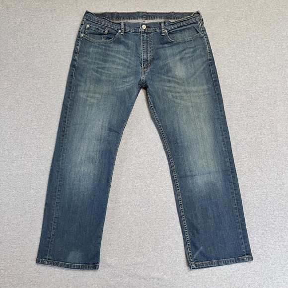 Levi's Other - Levis Jeans Mens 38X30 Blue 559 Relaxed‎ Straight Medium American Faded Denim